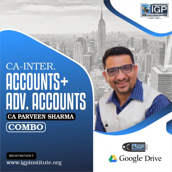 ca Inter Accounts + Adv Accounts Combo